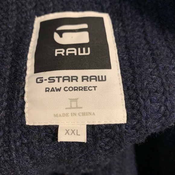 RAW G-STAR  XXL 80% Lambs wool - Picture 2 of 5